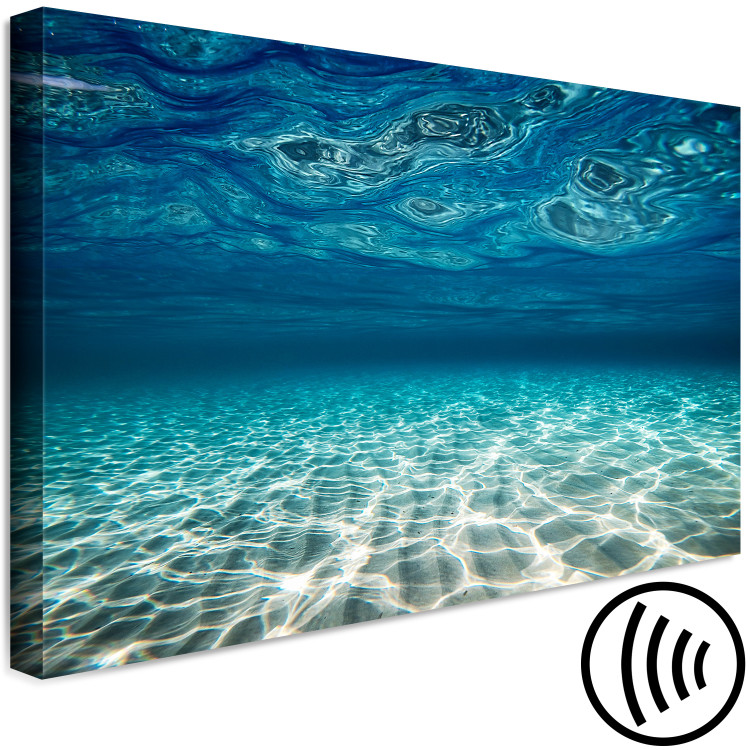 Canvas Blue Ocean - Sea Depth With Waves and Turquoise Sand 147710 additionalImage 6