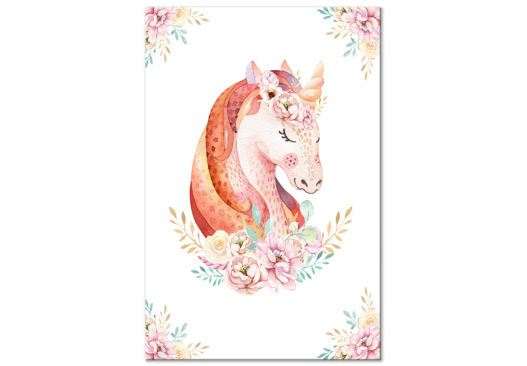 Canvas Unicorn for Kids - Children’s Illustration Painted With Watercolor 149810