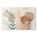 Canvas Art Print Plant Composition - Abstract Twigs Against the Background of Delicate Forms 151210