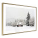 Poster Winter Shelter - A Small House in the Midst of a Snow-Covered Forest 151710 additionalThumb 14