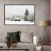 Poster Winter Shelter - A Small House in the Midst of a Snow-Covered Forest 151710 additionalThumb 10
