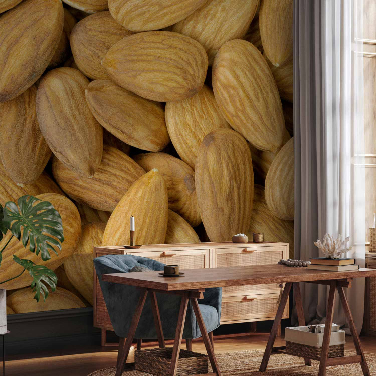 Wall Mural Nutty Flavour - Almond Monolith in Beige Shades for the Kitchen 59810 additionalImage 4