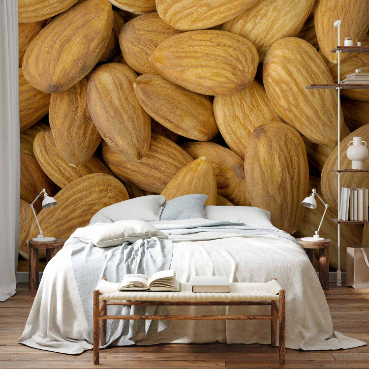 Wall Mural Nutty Flavour - Almond Monolith in Beige Shades for the Kitchen 59810 additionalImage 2