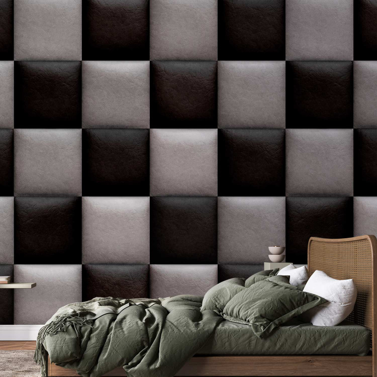 Wallpaper Magma Leather chessboard 89210 additionalImage 3