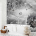 Photo Wallpaper Abstract grey - modern corridor with 3D effect and diamonds 92910 additionalThumb 8
