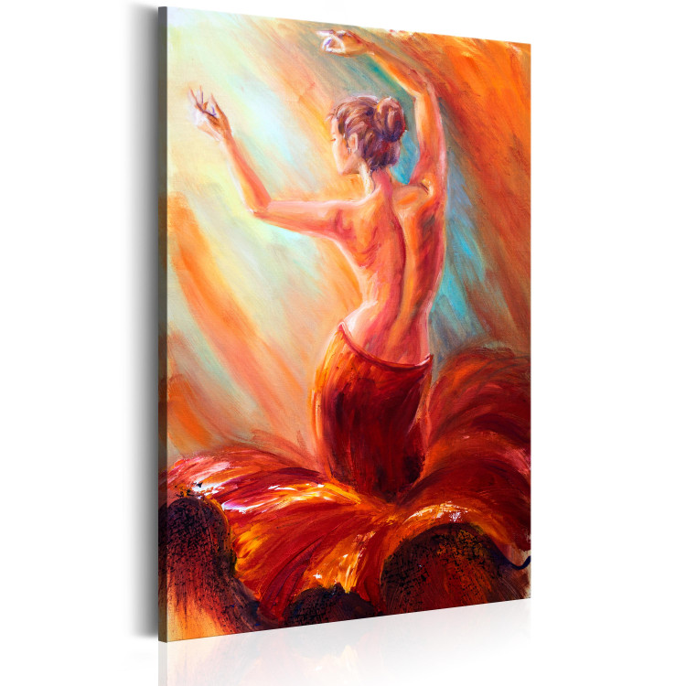 Canvas Art Print Dancer of Fire 95010 additionalImage 2