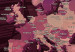 Photo Wallpaper Purple World Map 106120 additionalThumb 3
