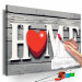 Paint by number Home with Red Heart 107520 additionalThumb 3