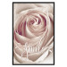 Wall Poster Smile! - light pink rose flower and white English text 116520 additionalThumb 18