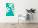 Wall Poster Mint Monstera - green monstera leaves on a mint-colored background 122620 additionalThumb 20