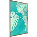Wall Poster Mint Monstera - green monstera leaves on a mint-colored background 122620 additionalThumb 11