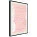 Wall Poster Let's Get Lost in Tropical Paradise - English text on a pink background 123220 additionalThumb 3