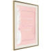 Wall Poster Let's Get Lost in Tropical Paradise - English text on a pink background 123220 additionalThumb 2