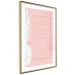 Wall Poster Let's Get Lost in Tropical Paradise - English text on a pink background 123220 additionalThumb 6