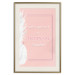 Wall Poster Let's Get Lost in Tropical Paradise - English text on a pink background 123220 additionalThumb 19