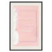 Wall Poster Let's Get Lost in Tropical Paradise - English text on a pink background 123220 additionalThumb 18