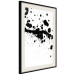 Poster Trace of Passion - black abstract spots and patterns on white background 123520 additionalThumb 3