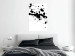 Poster Trace of Passion - black abstract spots and patterns on white background 123520 additionalThumb 17