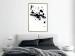 Poster Trace of Passion - black abstract spots and patterns on white background 123520 additionalThumb 15