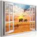 Canvas Print Evening in Congo (1 Part) Wide 125020 additionalThumb 2
