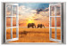 Canvas Print Evening in Congo (1 Part) Wide 125020
