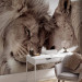 Wall Mural Lion Tenderness (Sepia) 126820 additionalThumb 4