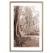 Wall Poster Angkor Ruins - landscape of architecture and nature in brown tones 129720 additionalThumb 14