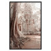 Wall Poster Angkor Ruins - landscape of architecture and nature in brown tones 129720 additionalThumb 16