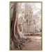 Wall Poster Angkor Ruins - landscape of architecture and nature in brown tones 129720 additionalThumb 21