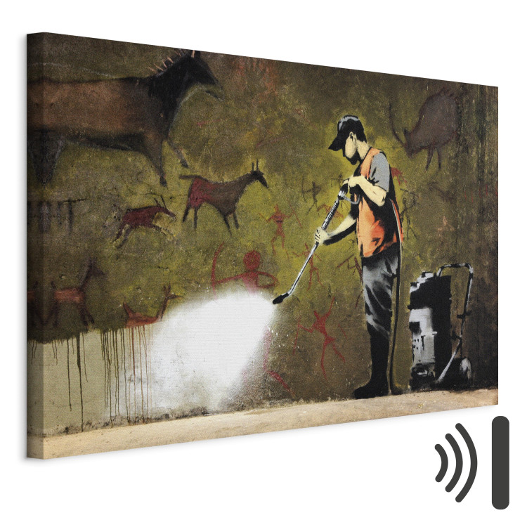 Canvas Cave Painting by Banksy 132420 additionalImage 8