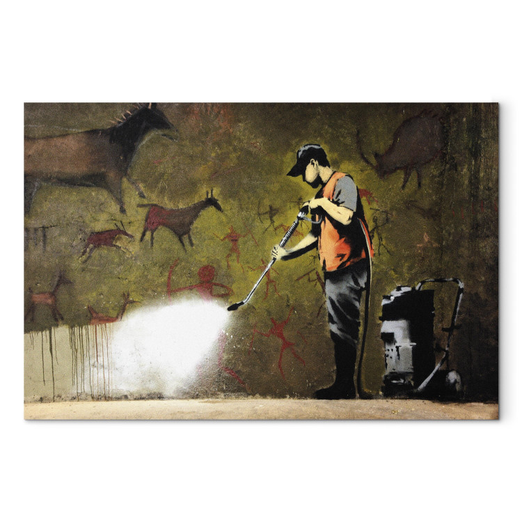 Canvas Cave Painting by Banksy 132420 additionalImage 7