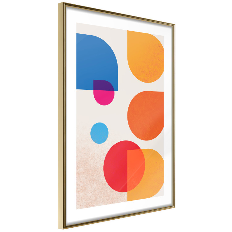 Poster Colorful Harmony - colorful geometric figures in an abstract motif 135620 additionalImage 20