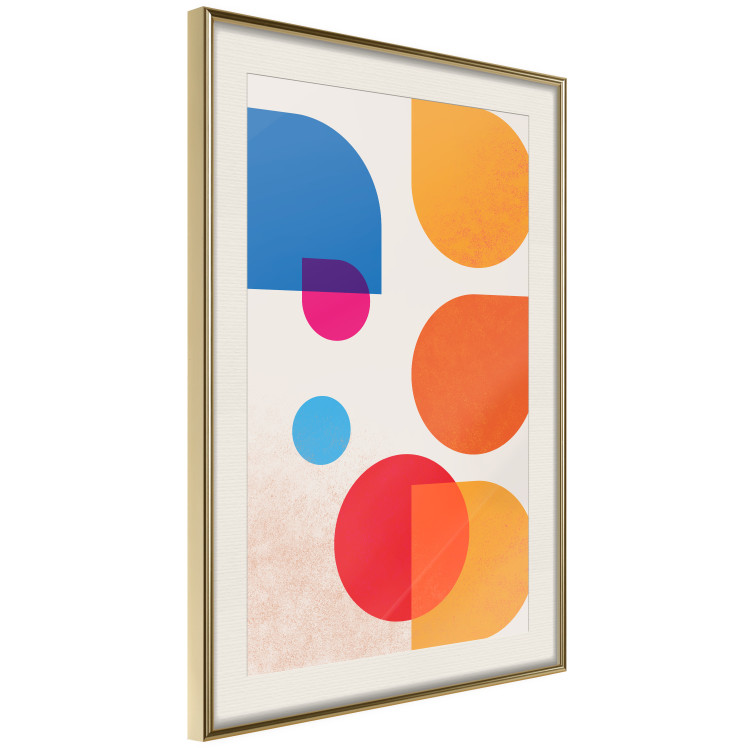 Poster Colorful Harmony - colorful geometric figures in an abstract motif 135620 additionalImage 18