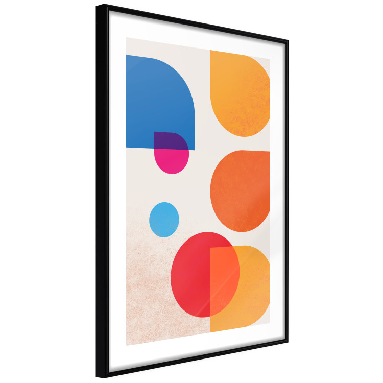 Poster Colorful Harmony - colorful geometric figures in an abstract motif 135620 additionalImage 22