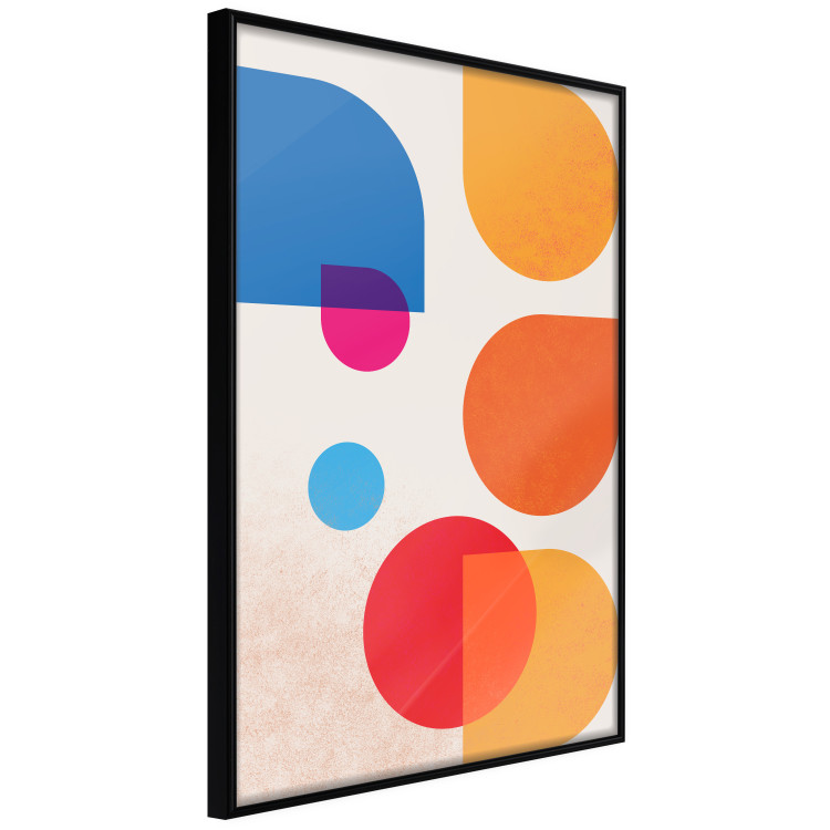 Poster Colorful Harmony - colorful geometric figures in an abstract motif 135620 additionalImage 24