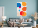 Poster Colorful Harmony - colorful geometric figures in an abstract motif 135620 additionalThumb 3