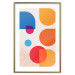 Poster Colorful Harmony - colorful geometric figures in an abstract motif 135620 additionalThumb 6
