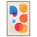 Poster Colorful Harmony - colorful geometric figures in an abstract motif 135620 additionalThumb 4