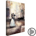 Canvas Art Print Dancing couple - artistic composition with people and piano 135920 additionalThumb 6