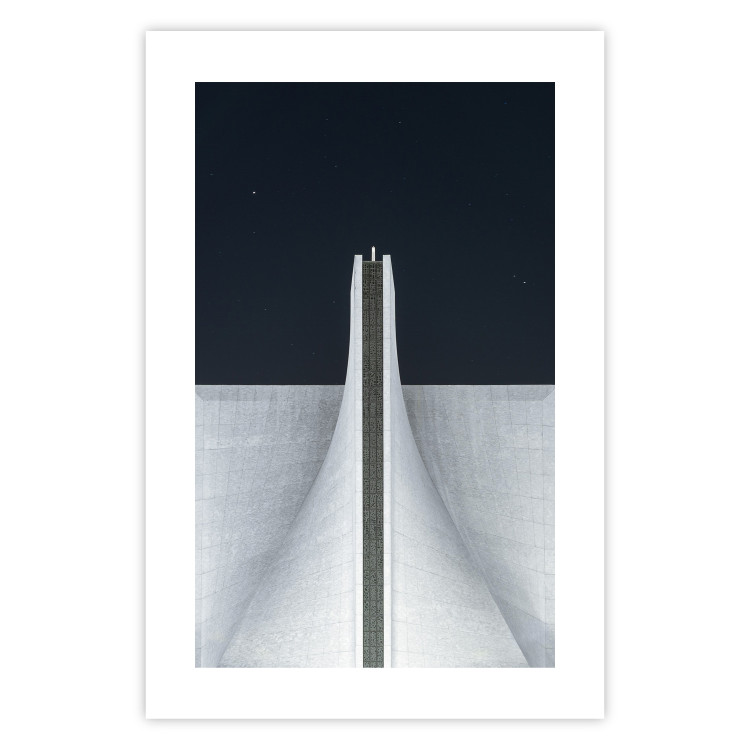 Wall Poster Original Architecture - abstract white structure in space 141220 additionalImage 18