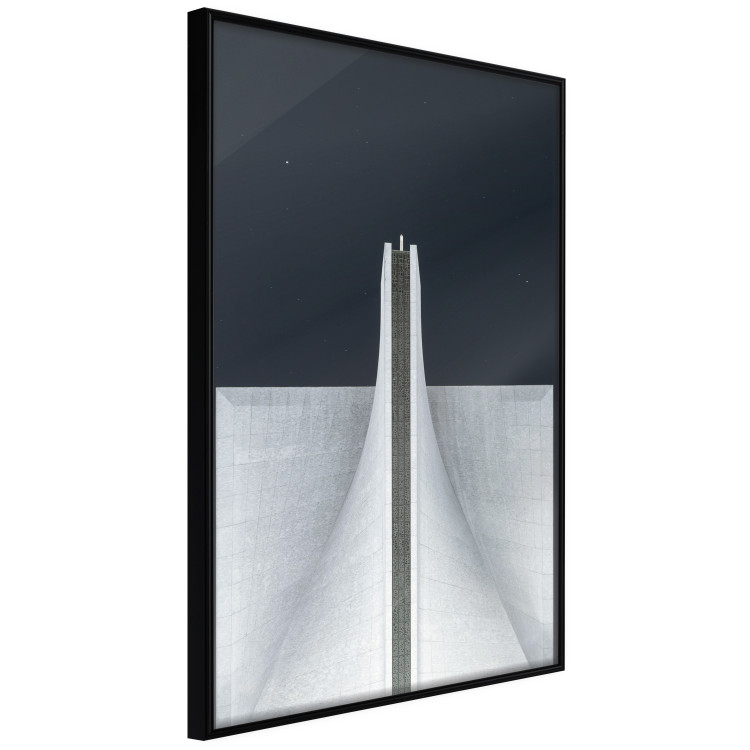 Wall Poster Original Architecture - abstract white structure in space 141220 additionalImage 9