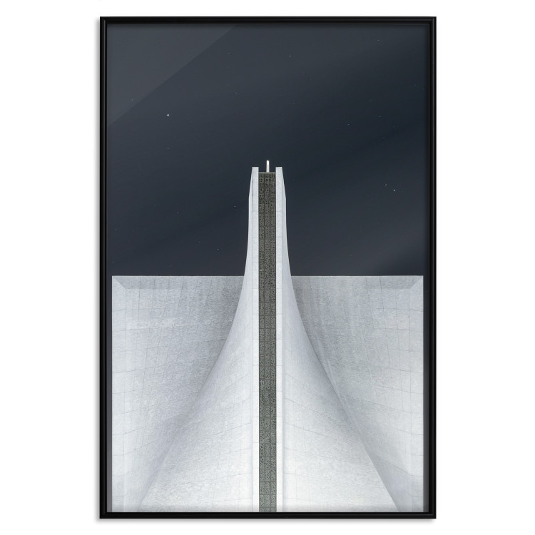 Wall Poster Original Architecture - abstract white structure in space 141220 additionalImage 16