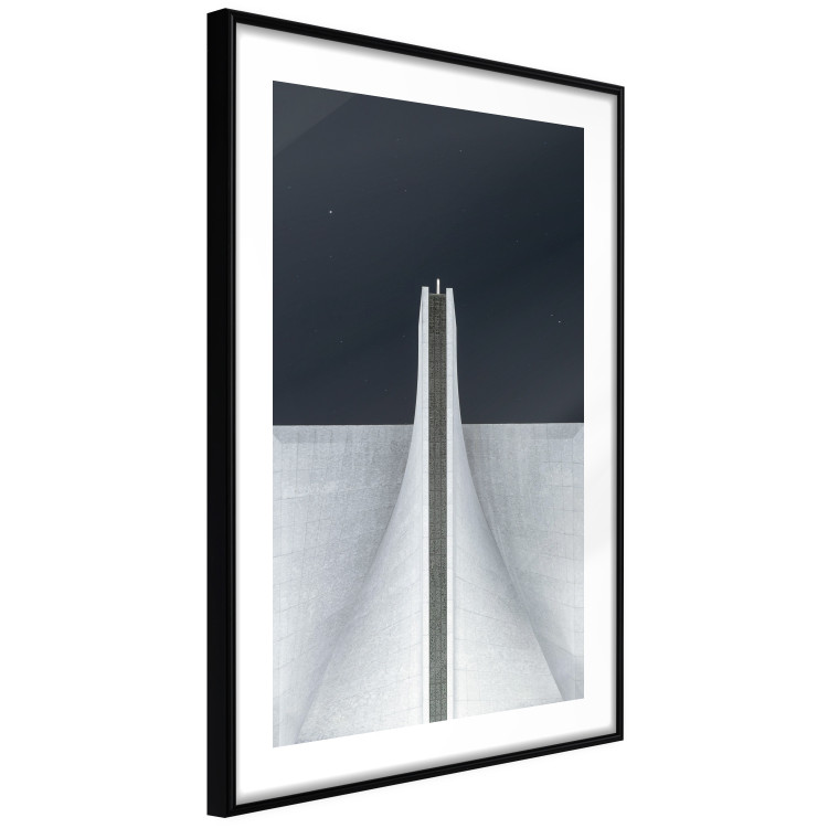 Wall Poster Original Architecture - abstract white structure in space 141220 additionalImage 10