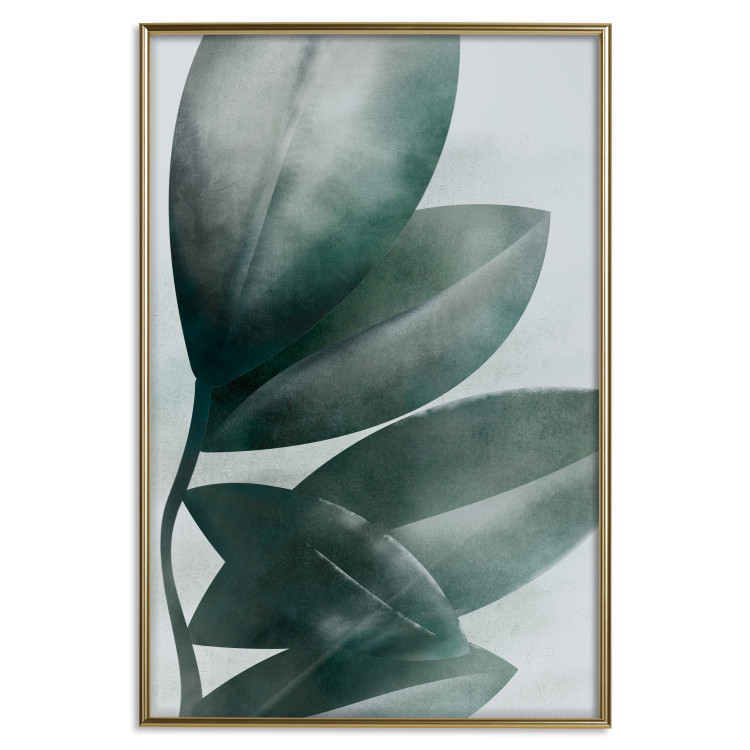 Wall Poster Olive Leaves - plant composition of green leaves on a light background 142320 additionalImage 11
