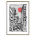Wall Poster Street in Japan - Asian Style Black and White City Architecture 145520 additionalThumb 23