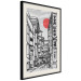 Wall Poster Street in Japan - Asian Style Black and White City Architecture 145520 additionalThumb 12