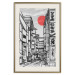 Wall Poster Street in Japan - Asian Style Black and White City Architecture 145520 additionalThumb 27