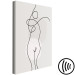 Canvas Print Figure of a Woman - Abstract and Linear Figure in a Modern Style 146220 additionalThumb 6