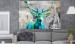 Large canvas print Green Deer [Large Format] 149120 additionalThumb 6