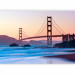 Photo Wallpaper Bridge in San Francisco - Famous Golden Gate Bridge Shown at Dusk 151020 additionalThumb 5